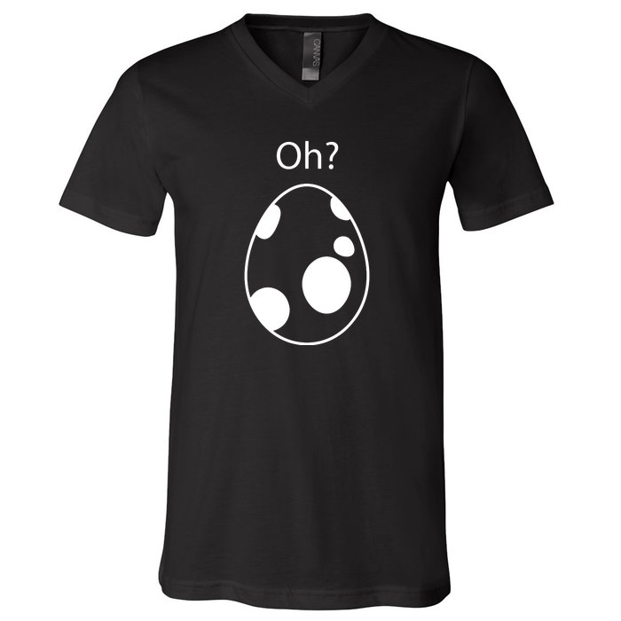 Hatching Egg Oh Gamer V-Neck T-Shirt