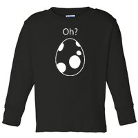 Hatching Egg Oh Gamer Toddler Long Sleeve Shirt