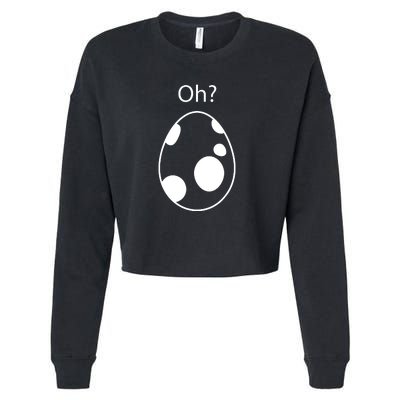 Hatching Egg Oh Gamer Cropped Pullover Crew