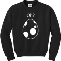 Hatching Egg Oh Gamer Kids Sweatshirt