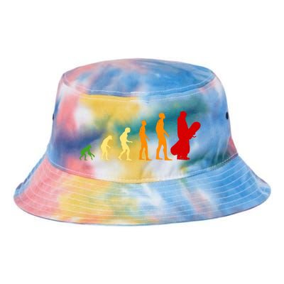 Human Evolution Of Snowboarding Tie Dye Newport Bucket Hat