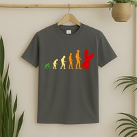 Human Evolution Of Snowboarding T-Shirt