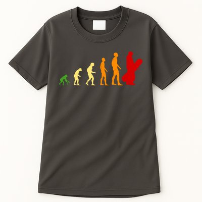 Human Evolution Of Snowboarding Tall T-Shirt