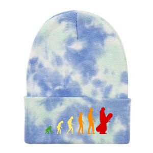 Human Evolution Of Snowboarding Tie Dye 12in Knit Beanie