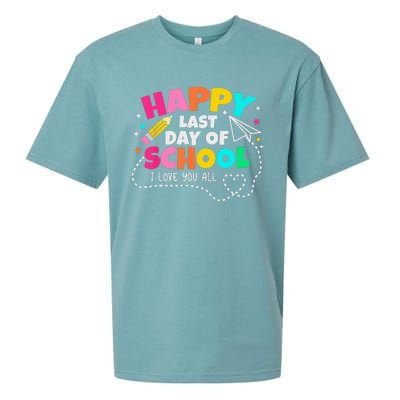 Happy End Of School Year Teachers Graduation Sueded Cloud Jersey T-Shirt