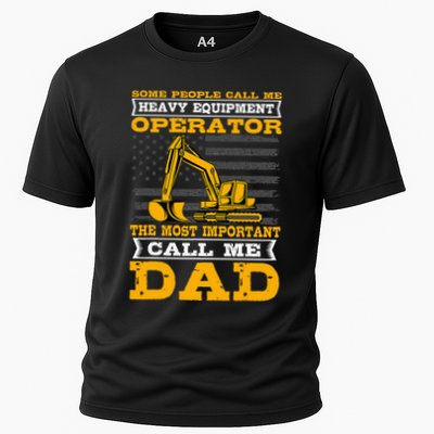 Heavy Equipment Operator Excavator FatherS Day Dad Performance Shirt