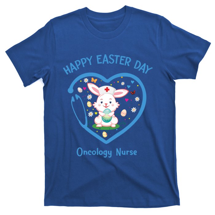 Happy Easter Oncology Nurse Gift Cute Nurse Easter Day Gift T-Shirt