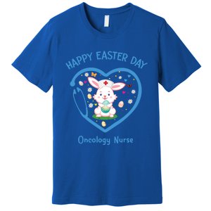 Happy Easter Oncology Nurse Gift Cute Nurse Easter Day Gift Premium T-Shirt