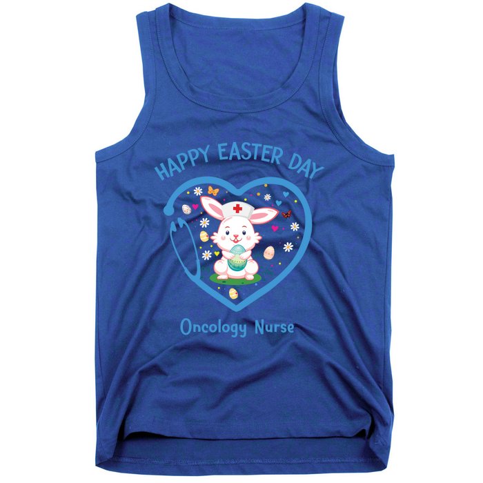 Happy Easter Oncology Nurse Gift Cute Nurse Easter Day Gift Tank Top