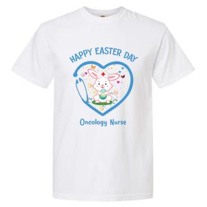 Happy Easter Oncology Nurse Gift Cute Nurse Easter Day Gift Garment-Dyed Heavyweight T-Shirt