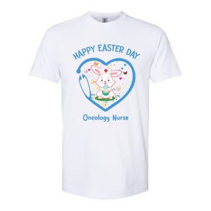 Happy Easter Oncology Nurse Gift Cute Nurse Easter Day Gift Softstyle CVC T-Shirt