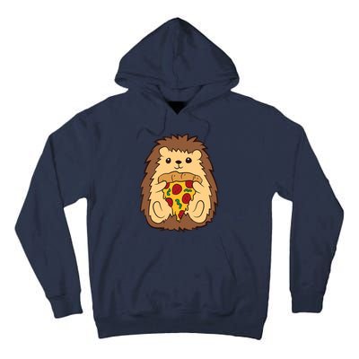 Hedgehog Eating Pizza Fast Food Pizza Hedgehog Tall Hoodie