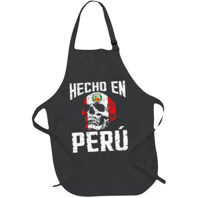 Hecho En Perú Peruvian Heritage Peruvian Flag Peru Apron