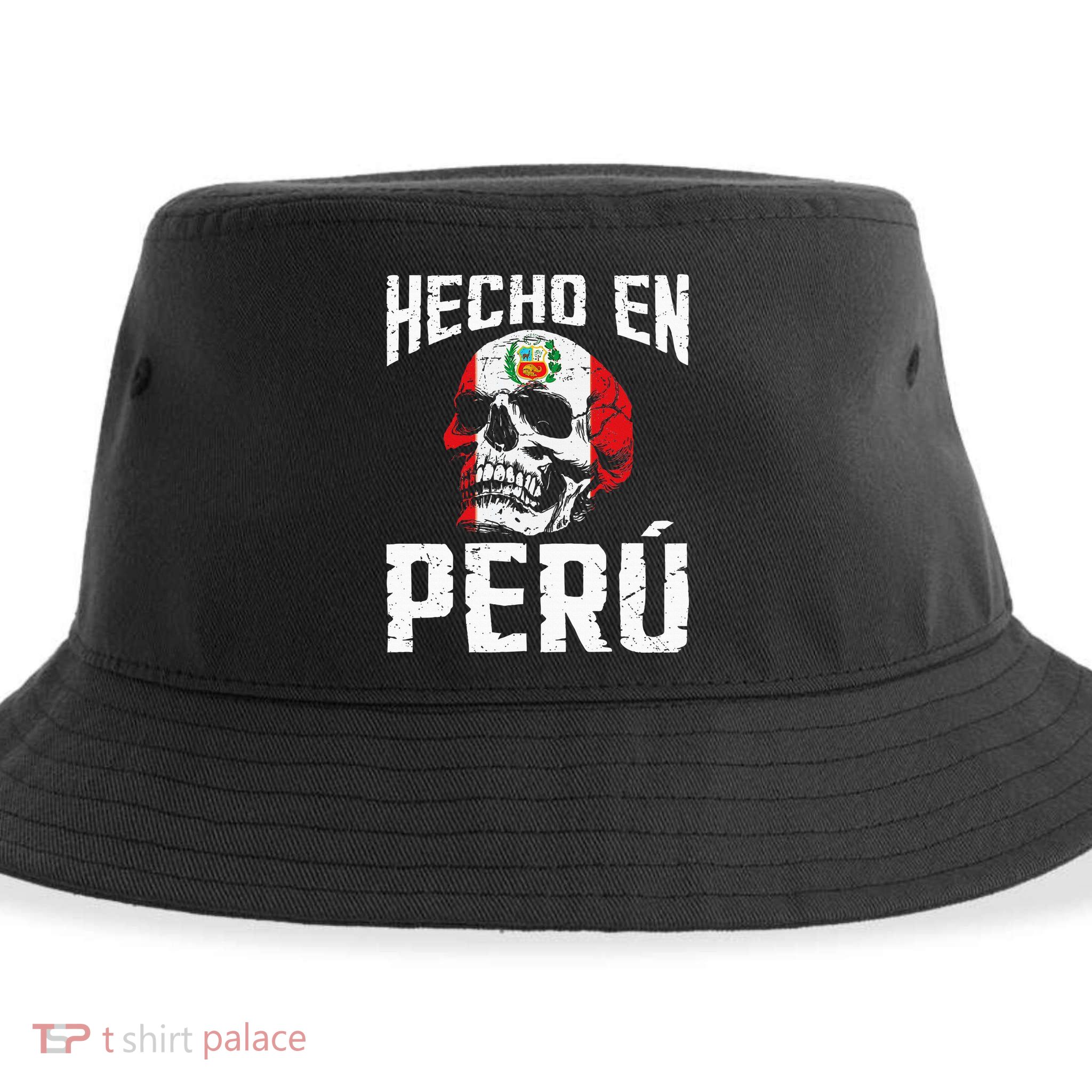 Hecho En Perú Peruvian Heritage Peruvian Flag Peru Sustainable Bucket Hat