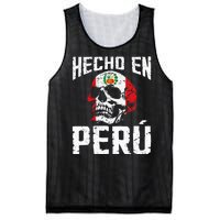 Hecho En Perú Peruvian Heritage Peruvian Flag Peru Mesh Reversible Basketball Jersey Tank