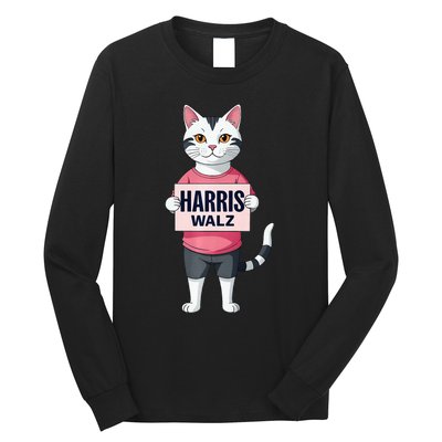 Harris Election President Walz 2024 Long Sleeve Shirt