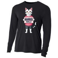 Harris Election President Walz 2024 Cooling Performance Long Sleeve Crew