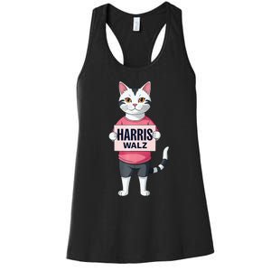 Harris Election President Walz 2024 Women's Racerback Tank