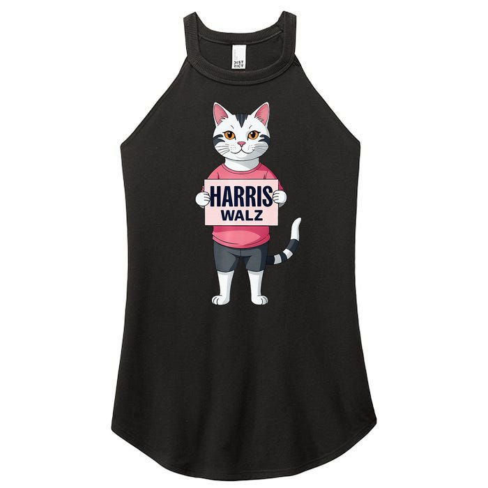 Harris Election President Walz 2024 Women's Perfect Tri Rocker Tank