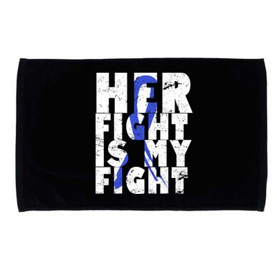 Her Fight ALS  Awareness Microfiber Hand Towel