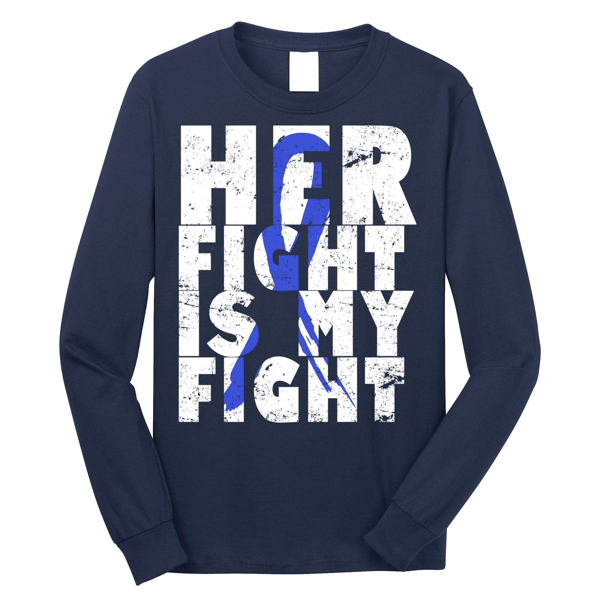 Her Fight ALS  Awareness Long Sleeve Shirt