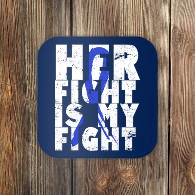 Her Fight ALS  Awareness Coaster