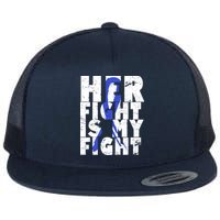 Her Fight ALS  Awareness Flat Bill Trucker Hat