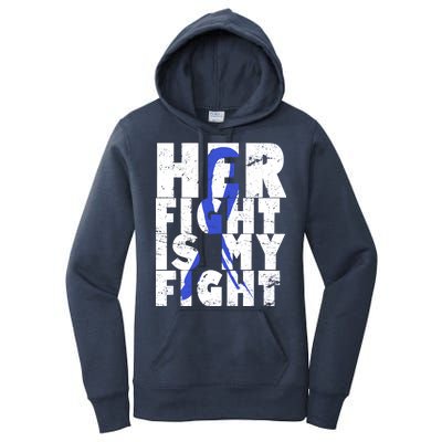 Her Fight ALS  Awareness Women's Pullover Hoodie