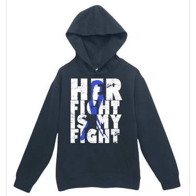 Her Fight ALS  Awareness Urban Pullover Hoodie