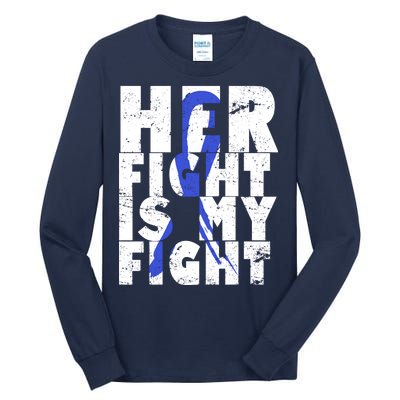 Her Fight ALS  Awareness Tall Long Sleeve T-Shirt