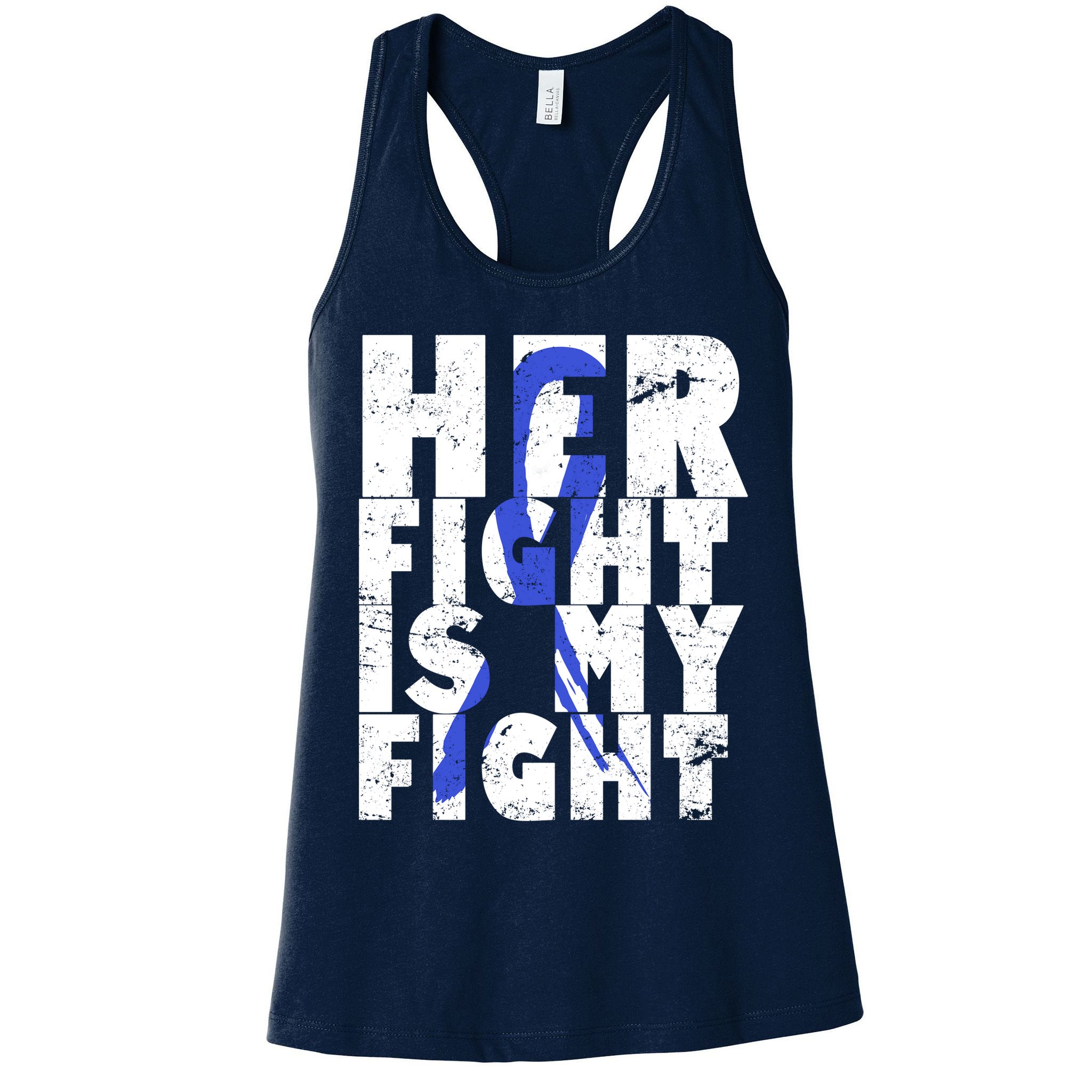 Her Fight ALS  Awareness Womens Tank Top