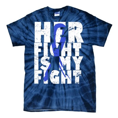 Her Fight ALS  Awareness Tie-Dye T-Shirt