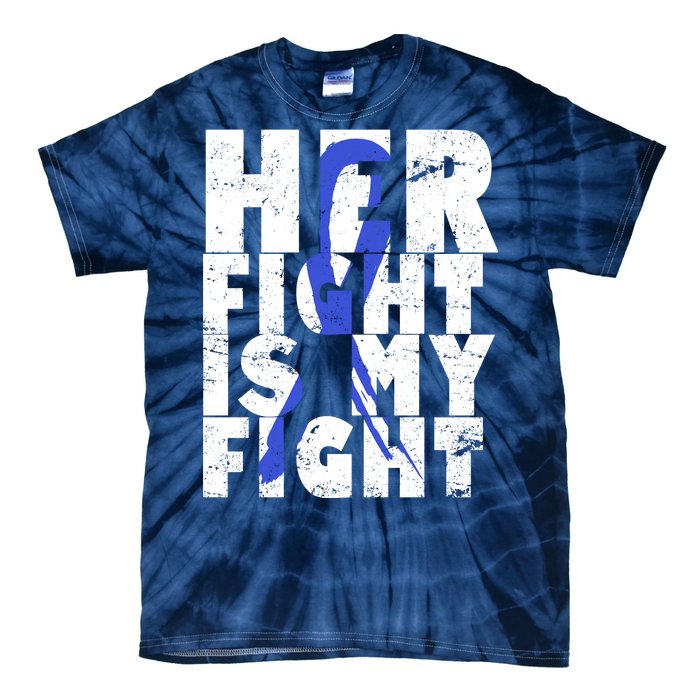 Her Fight ALS  Awareness Tie-Dye T-Shirt