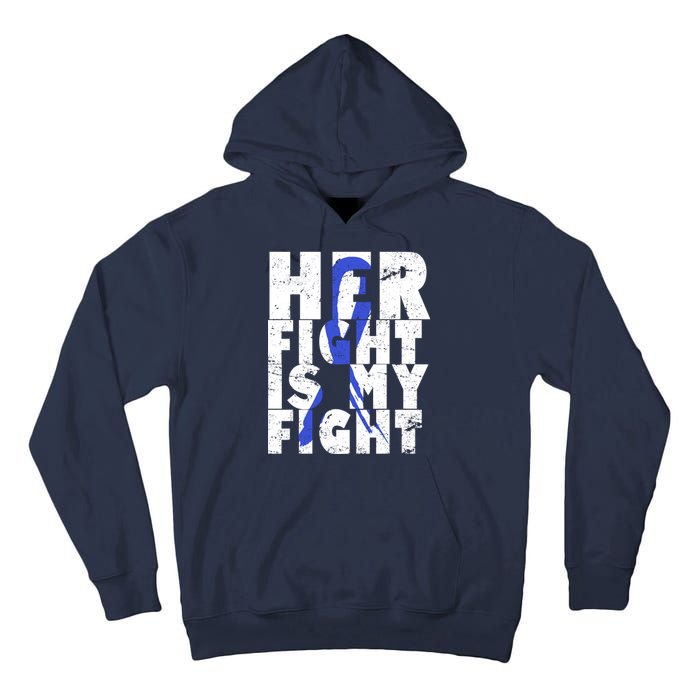 Her Fight ALS  Awareness Tall Hoodie