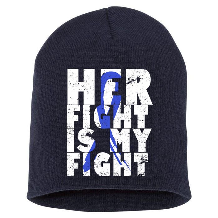 Her Fight ALS  Awareness Short Acrylic Beanie