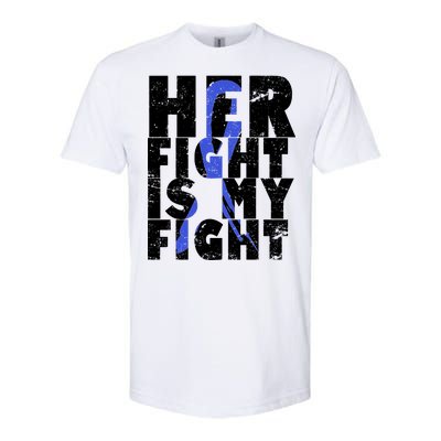 Her Fight ALS  Awareness Softstyle® CVC T-Shirt