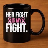 Her Fight Is My Fight 11oz C Handle Ceramic Mug