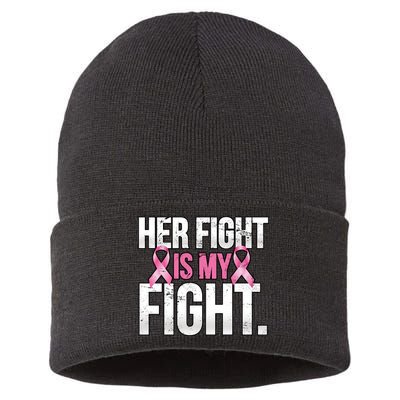 Her Fight Is My Fight Sustainable Knit Beanie