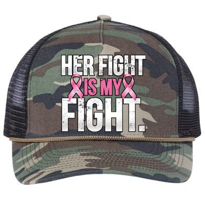 Her Fight Is My Fight Retro Rope Trucker Hat Cap