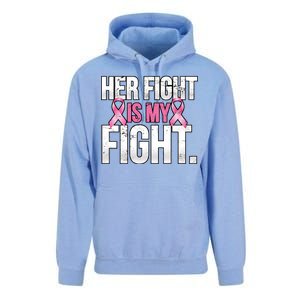 Her Fight Is My Fight Unisex Surf Hoodie