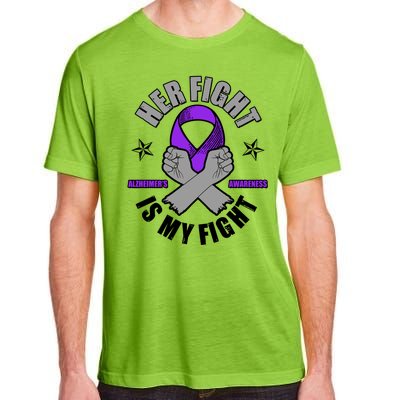 Her Fight Is My Fight Alzheimer's Awareness Adult ChromaSoft Performance T-Shirt