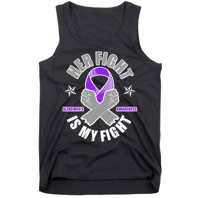Her Fight Is My Fight Alzheimer's Awareness Tank Top