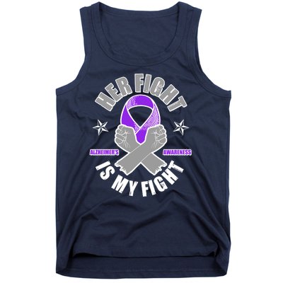 Her Fight Is My Fight Alzheimer's Awareness Tank Top