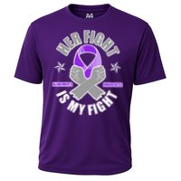 Her Fight Is My Fight Alzheimer's Awareness Cooling Performance Crew T-Shirt