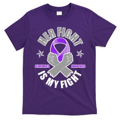 Her Fight Is My Fight Alzheimer's Awareness T-Shirt