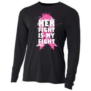 Her Fight Is My Fight Breast Cancer Cooling Performance Long Sleeve Crew