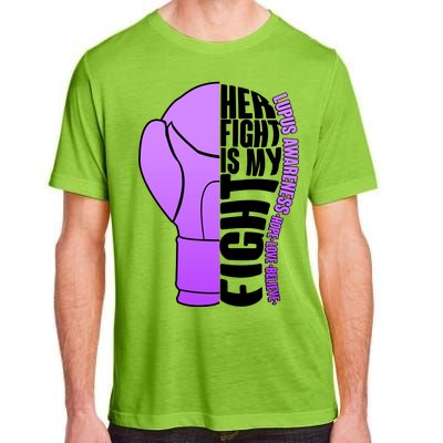 Her Fight is My Fight Lupus Awareness Adult ChromaSoft Performance T-Shirt