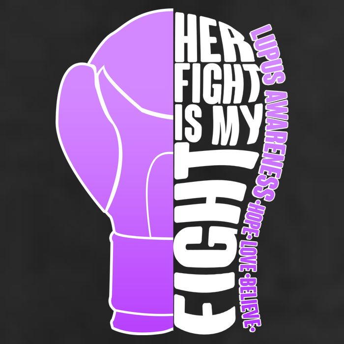 Her Fight is My Fight Lupus Awareness Adult Drive Performance Visor