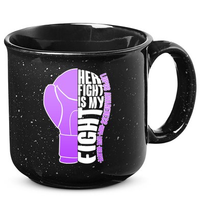Her Fight is My Fight Lupus Awareness 15oz Campfire Ceramic Mug