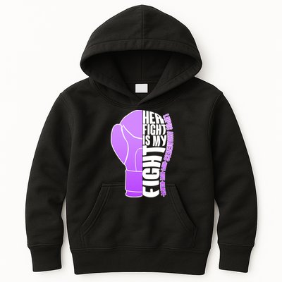 Her Fight is My Fight Lupus Awareness Kids Hoodie